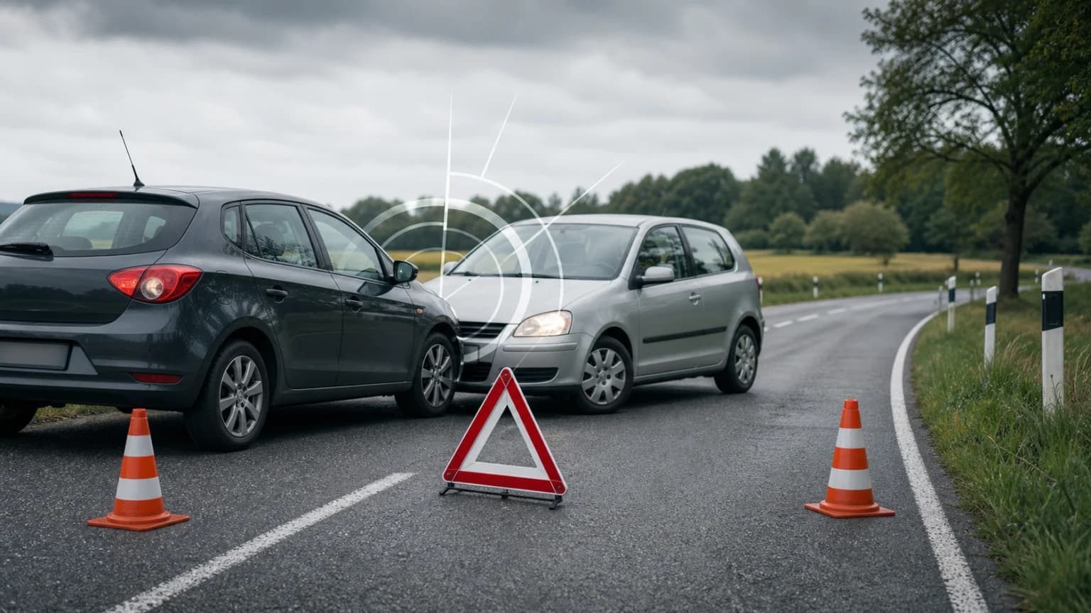 Wildunfall auf der Bremer Straße: Motorradfahrer schwer verletzt