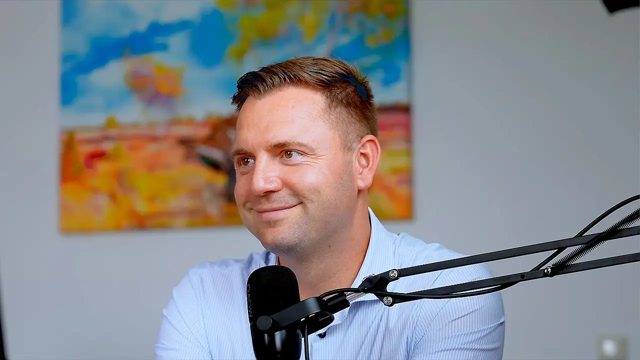 Landrat Marcel Schmidt im Videopodcast „Mensch Landrat“.